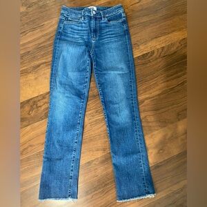 PAIGE Women's Hoxton Slim Crop Jeans